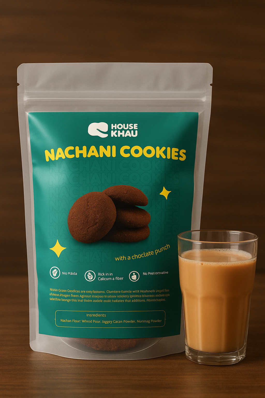 Nachani Chocoa Cookies (200 Grams )