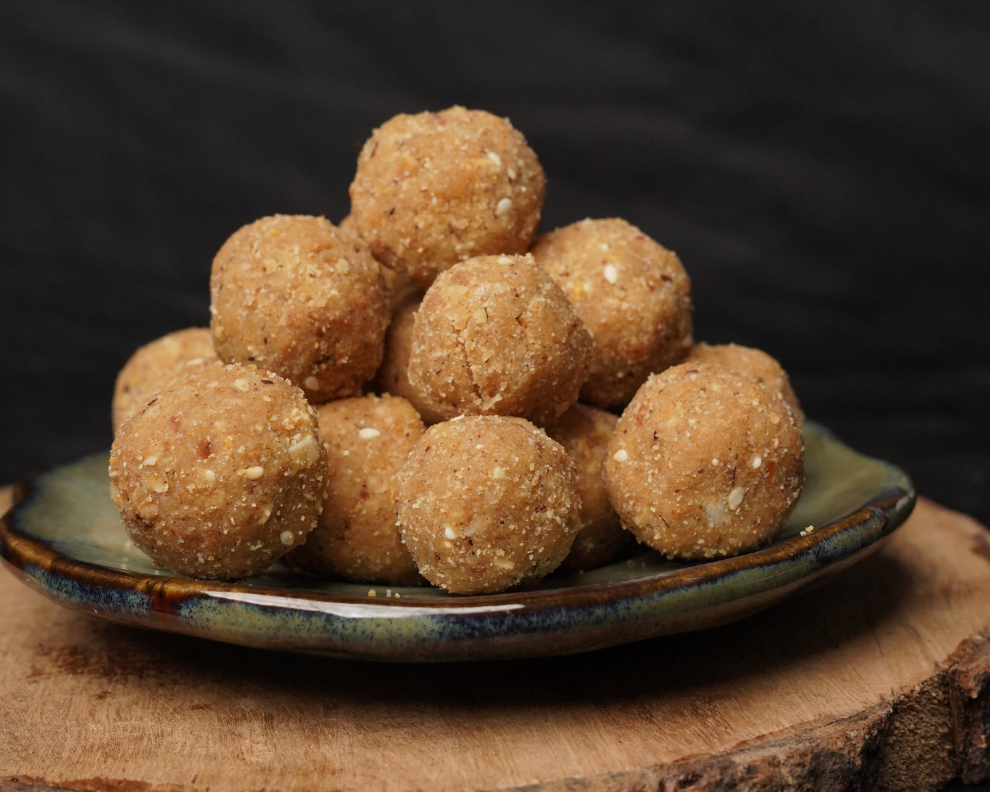 Homemade methi ladoo by House of Khau - nutritious winter delicacy