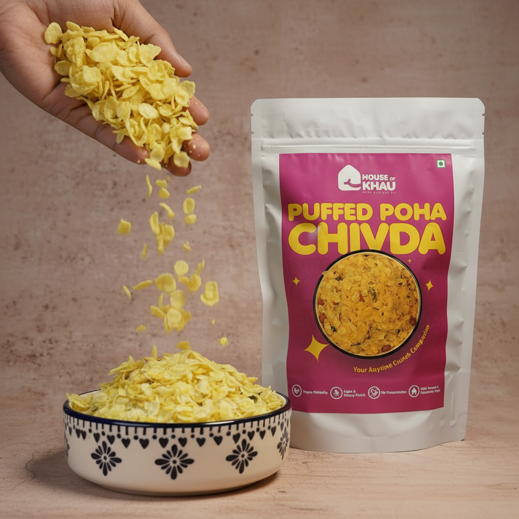 Puffed Poha Chivda