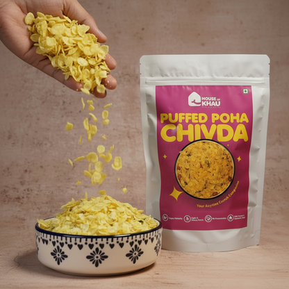 Puffed Poha Chivda