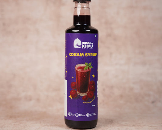 Bottle of House of Khau Kokam Syrup