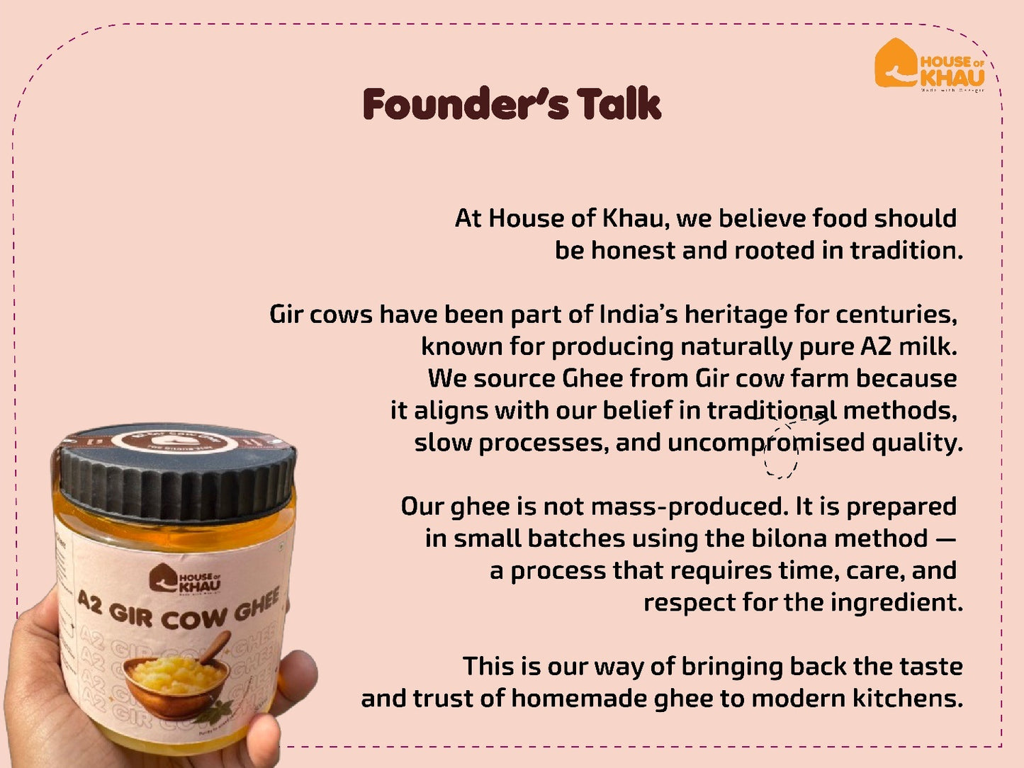 A2 Gir Cow Ghee -  Ghar jaisa ghee