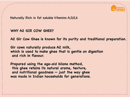 A2 Gir Cow Ghee -  Ghar jaisa ghee